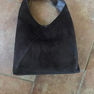 Banana Republic Brown Hobo Bag with Minimalist Elegance